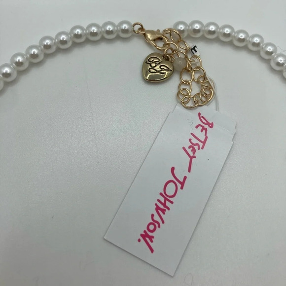 BETSEY JOHNSON SET Baby Cakes Baker’s Delight Charm Necklace & Earrings NEW NWT - Picture 6 of 14